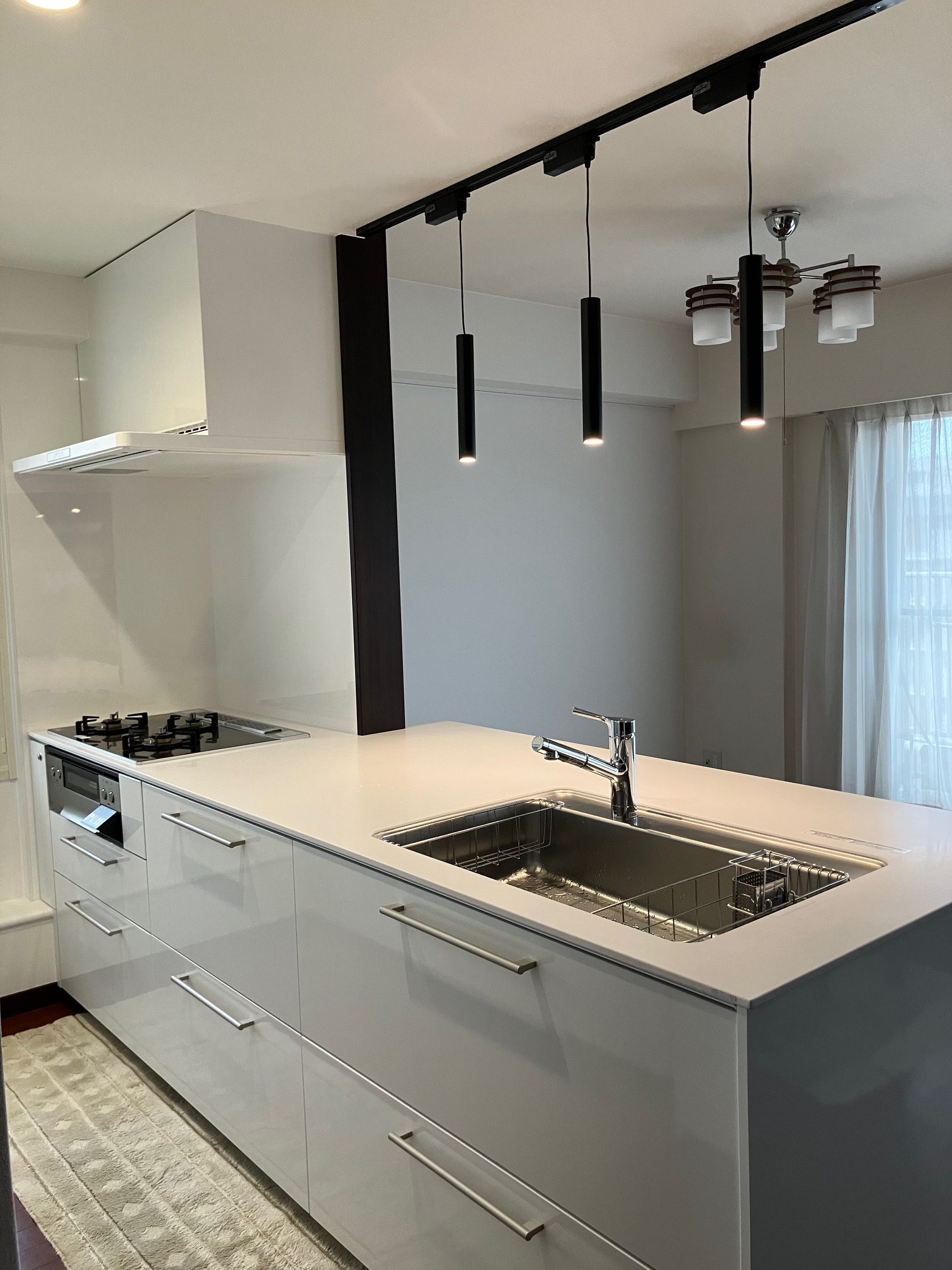 対面キッチンで家事動線UP